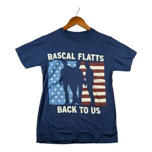 Rascal Flatts Back To Us Concert Tour Country Music Band Men's T-Shirt Sz S